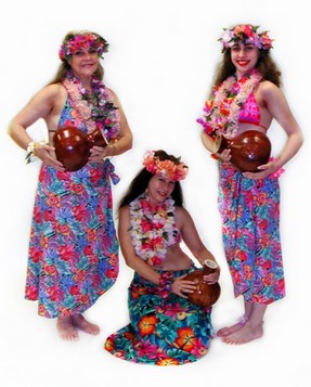 Polynesian-Flamenco Fusion - Hawai'ian Dancers
